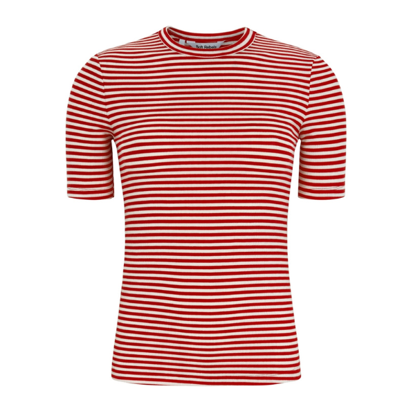SOFT REBELS - T-SHIRT - FENJA SR124-304 - RACING RED