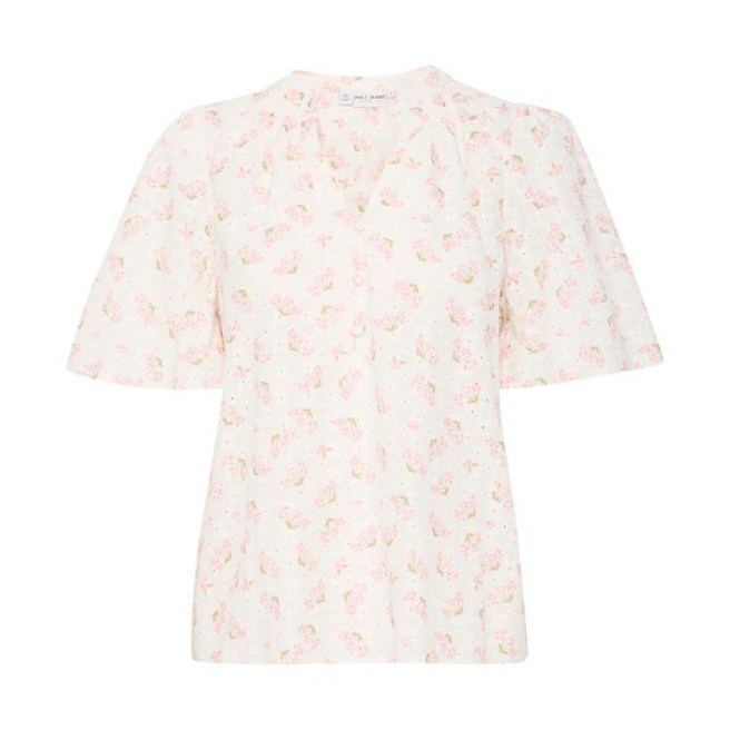 PULZ - BLUSE - WILLA 50208961 - ASH ROSE PRINT