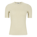 SOFT REBELS - T-SHIRT - FENJA SR124-304 - FEATHER GRAY