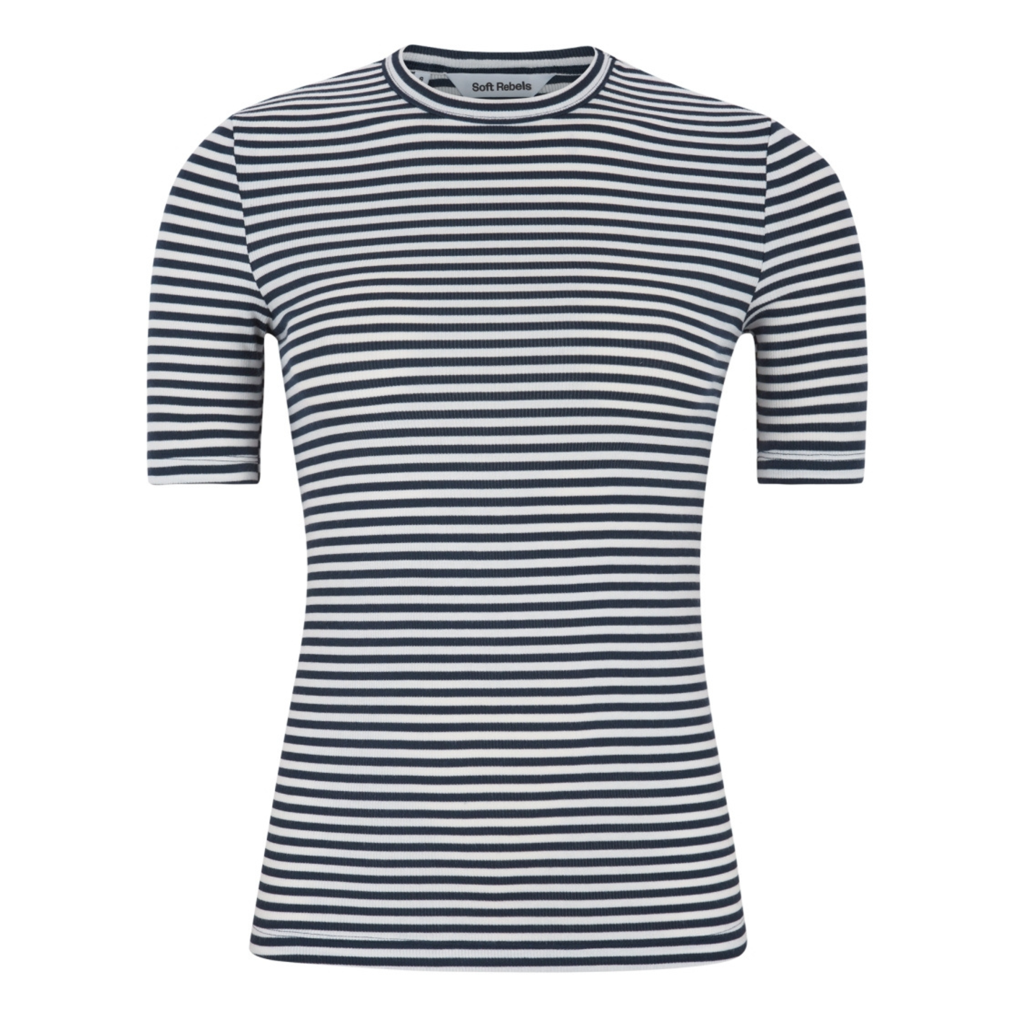 SOFT REBELS - T-SHIRT - FENJA SR124-304 - TOTAL ECLIPSE