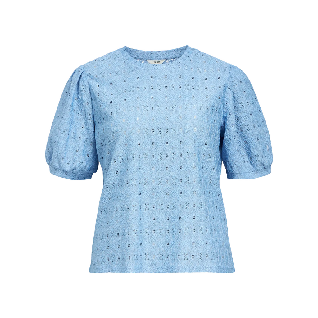 OBJECT - TOP - LAILA 23045729 - CORNFLOWER BLUE