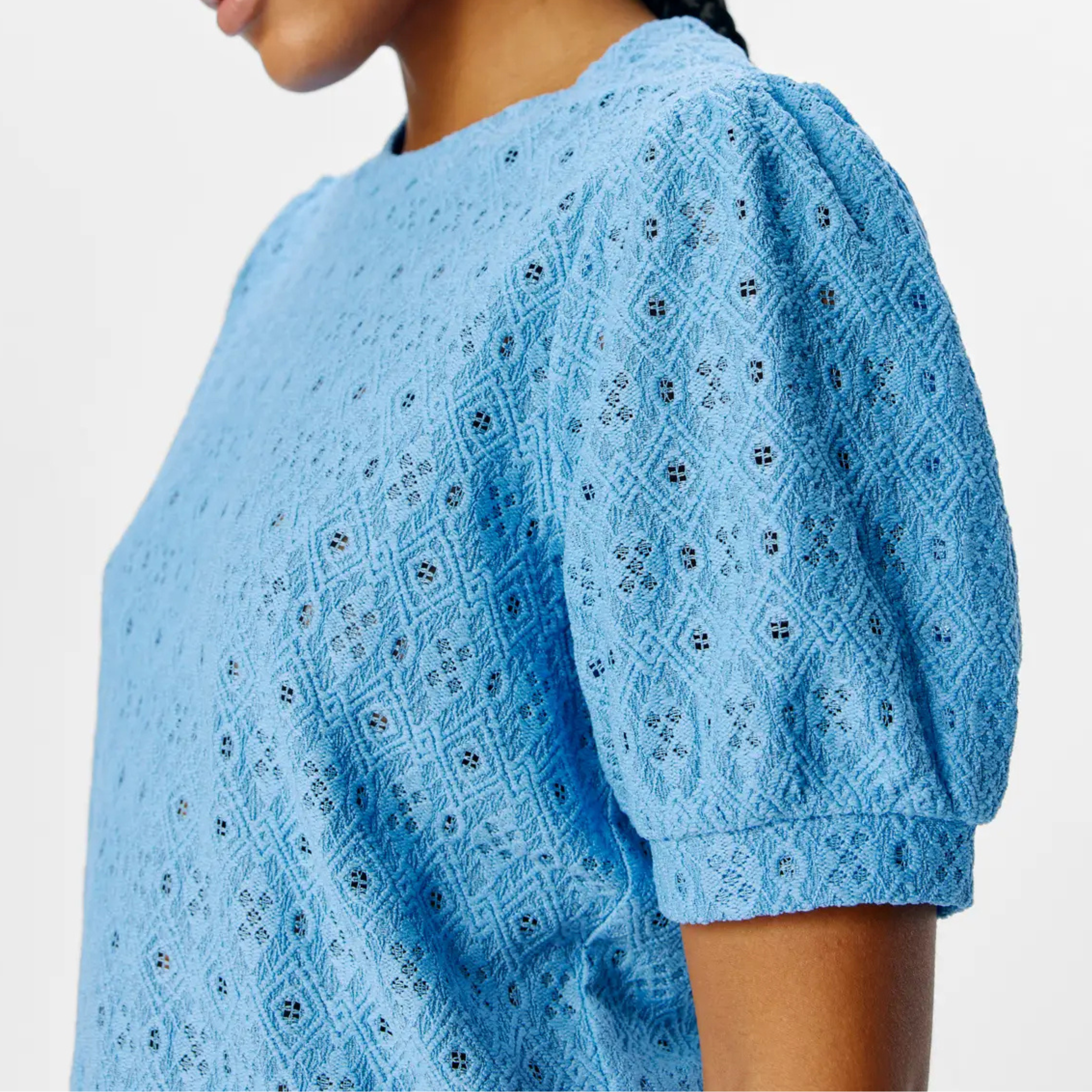 OBJECT - TOP - LAILA 23045729 - CORNFLOWER BLUE