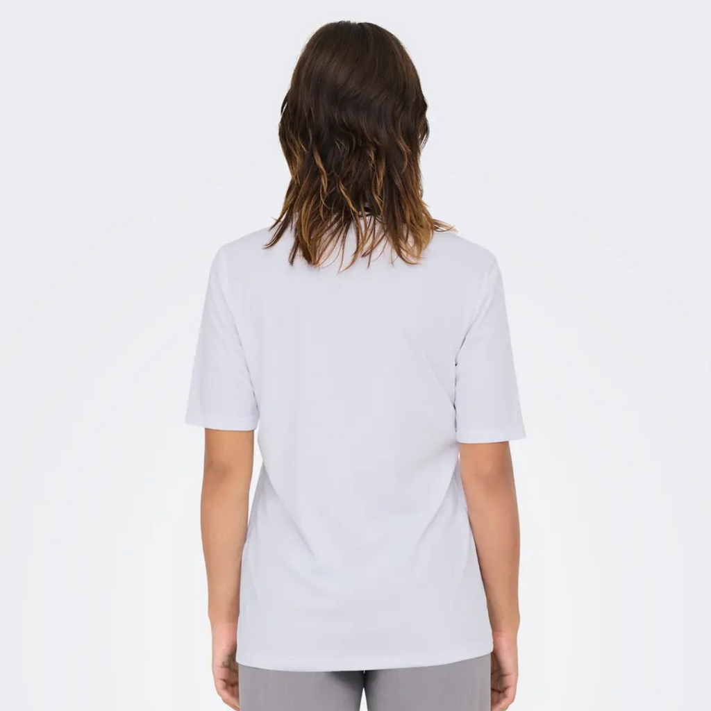 ONLY - T-SHIRT - NADINE 15345445 - BRIGHT WHITE/GAME