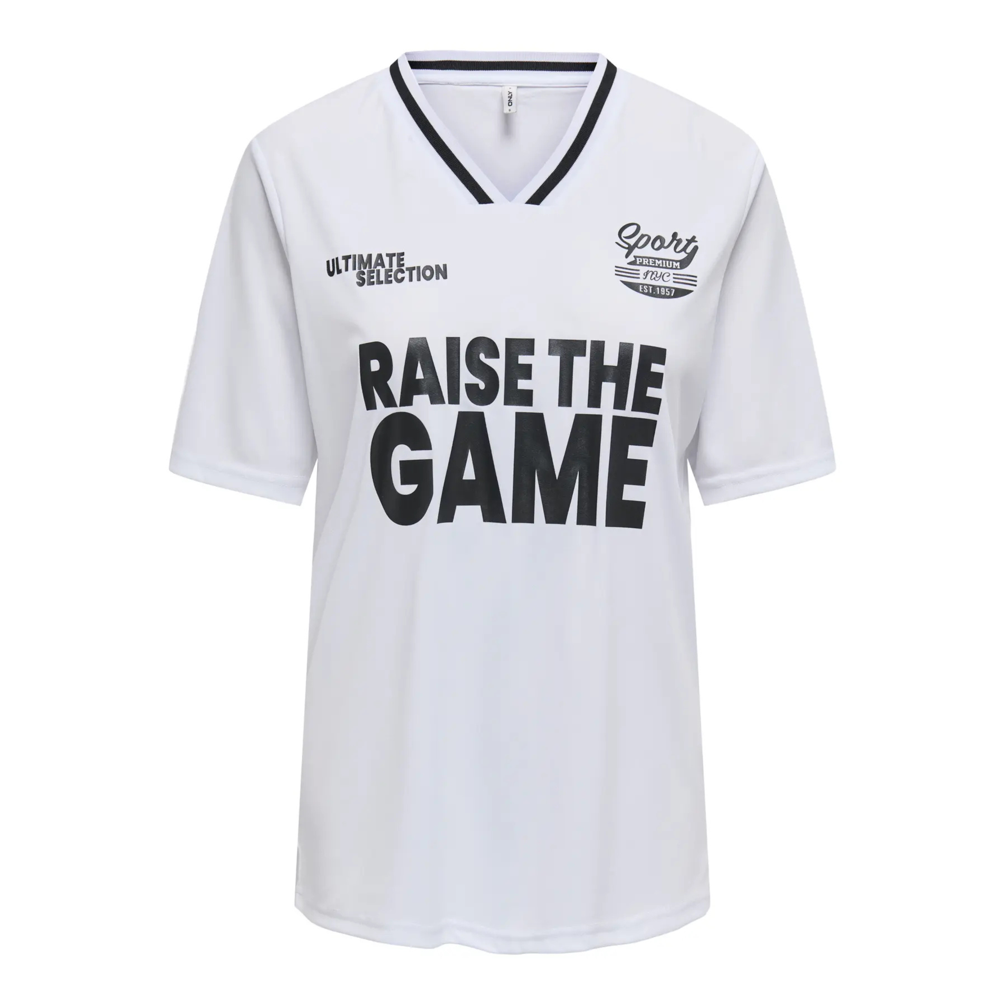 ONLY - T-SHIRT - NADINE 15345445 - BRIGHT WHITE/GAME
