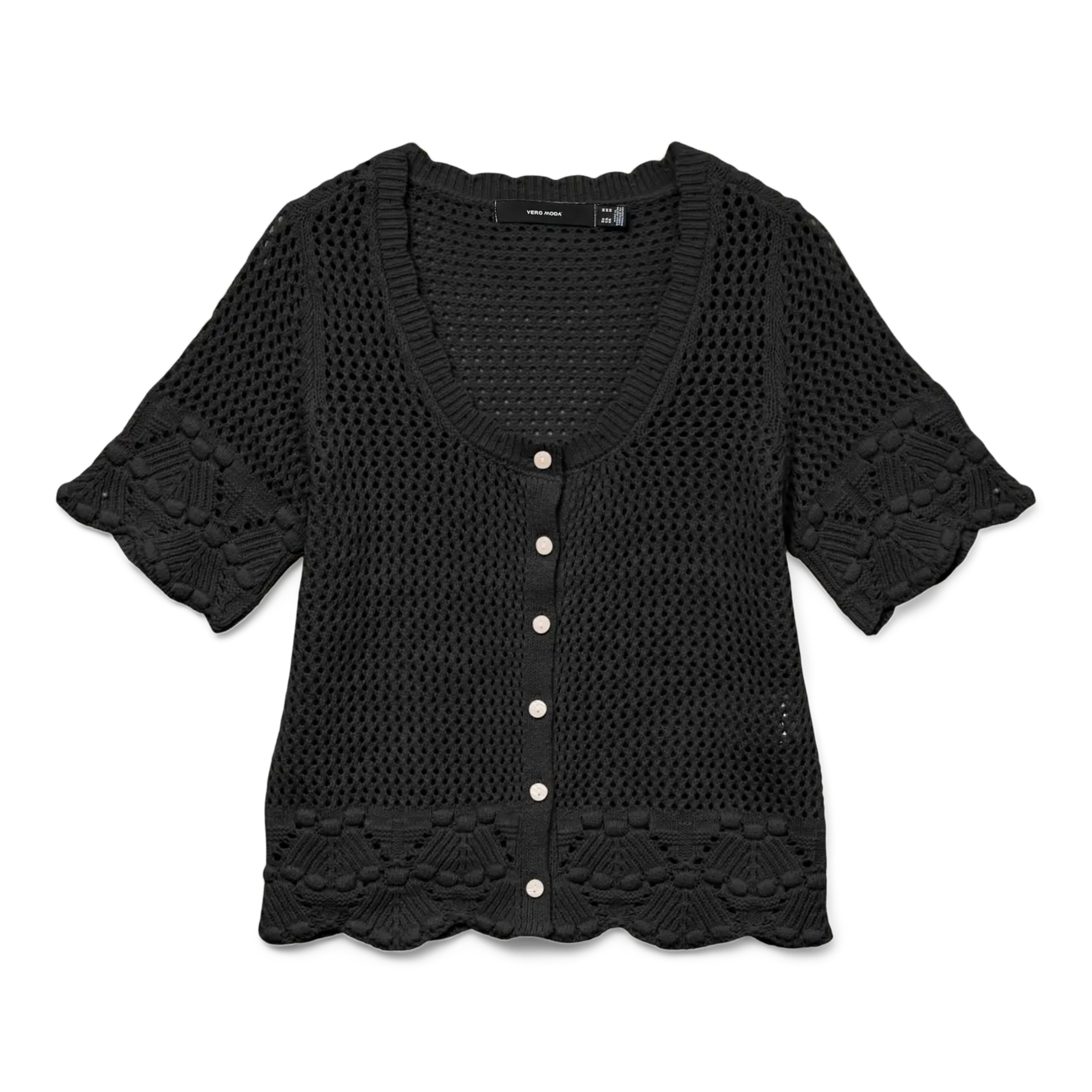 VERO MODA - CARDIGAN - SANDIA 10326279 - SORT