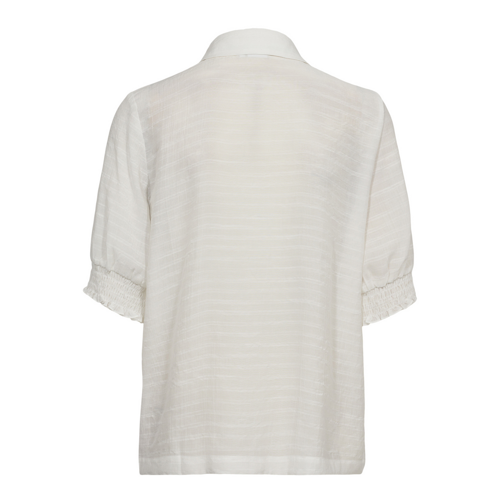 NÜMPH - SKJORTE - TULLI 705587 - BRIGHT WHITE