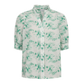 NÜMPH - SKJORTE - LIVA 705611 - GREEN SPRUCE