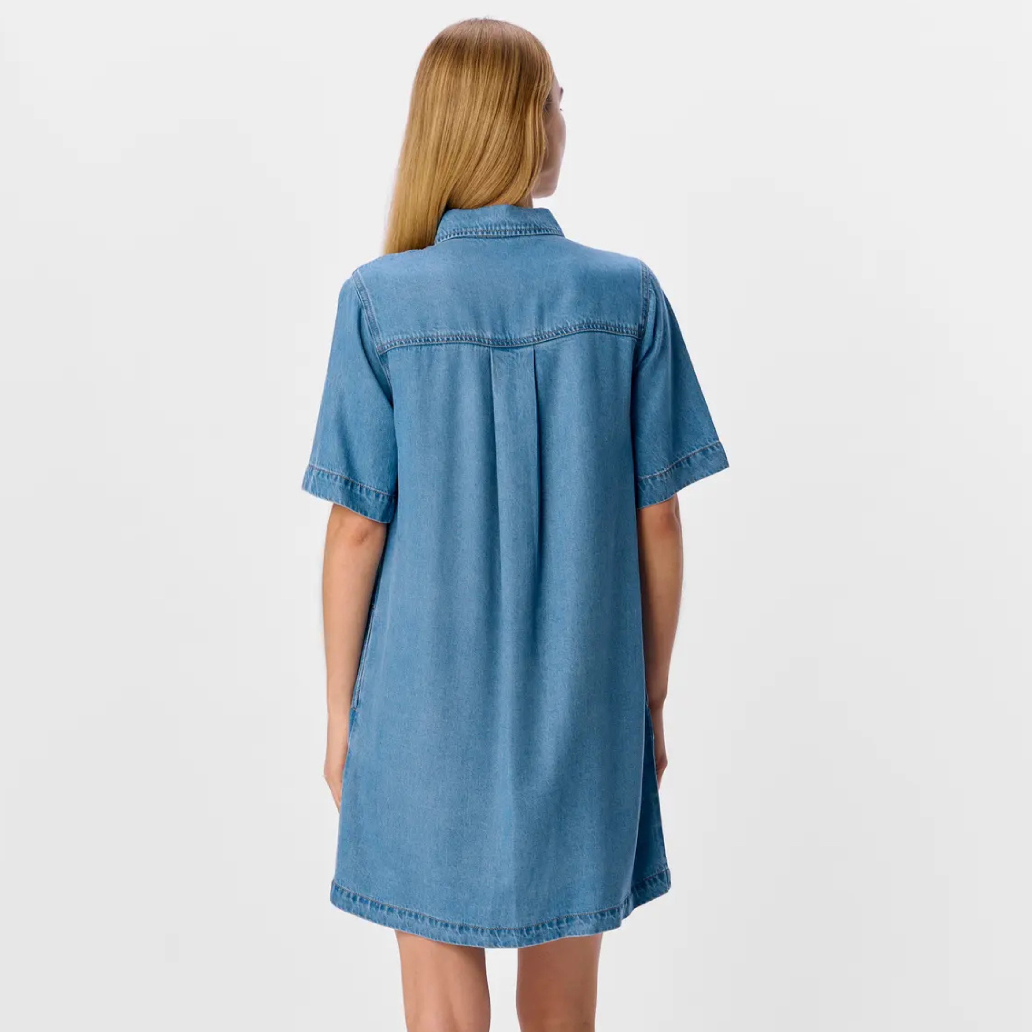 OBJECT - DENIM KJOLE - FRAME 23045685 - LIGHT BLUE DENIM