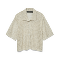 VERO MODA - CARDIGAN - LEILANI GLITTER 10327753 - BIRCH/SILVER SEQUINCE