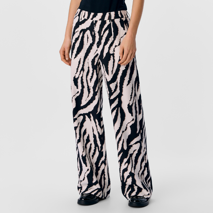 OBJECT - BUKS - ALBA LISA 23046226 - SANDSHELL/BLACK ZEBRA