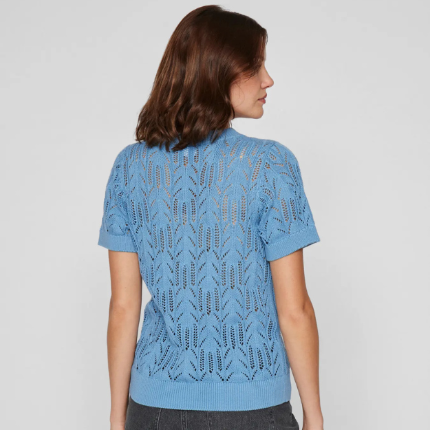 VILA - STRIK - COTTI 14102700 - BLISSFUL BLUE