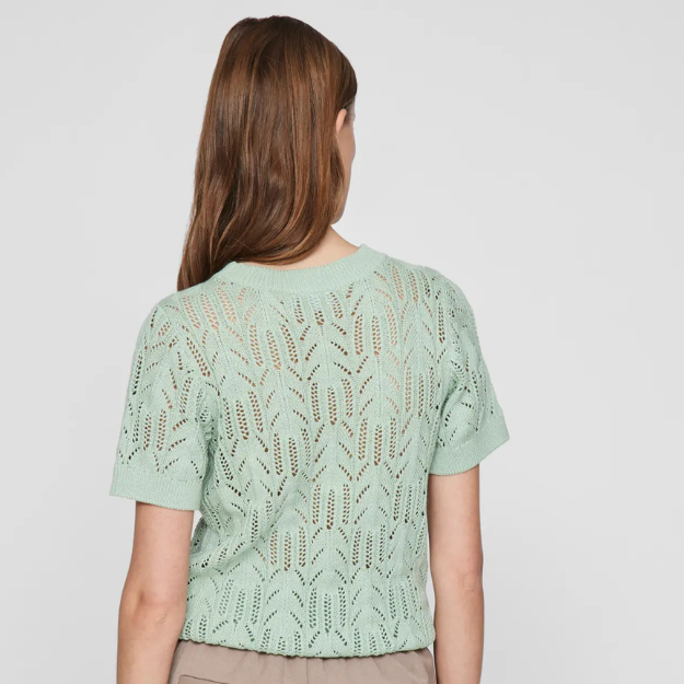 VILA - STRIK - COTTI 14102700 - SILT GREEN