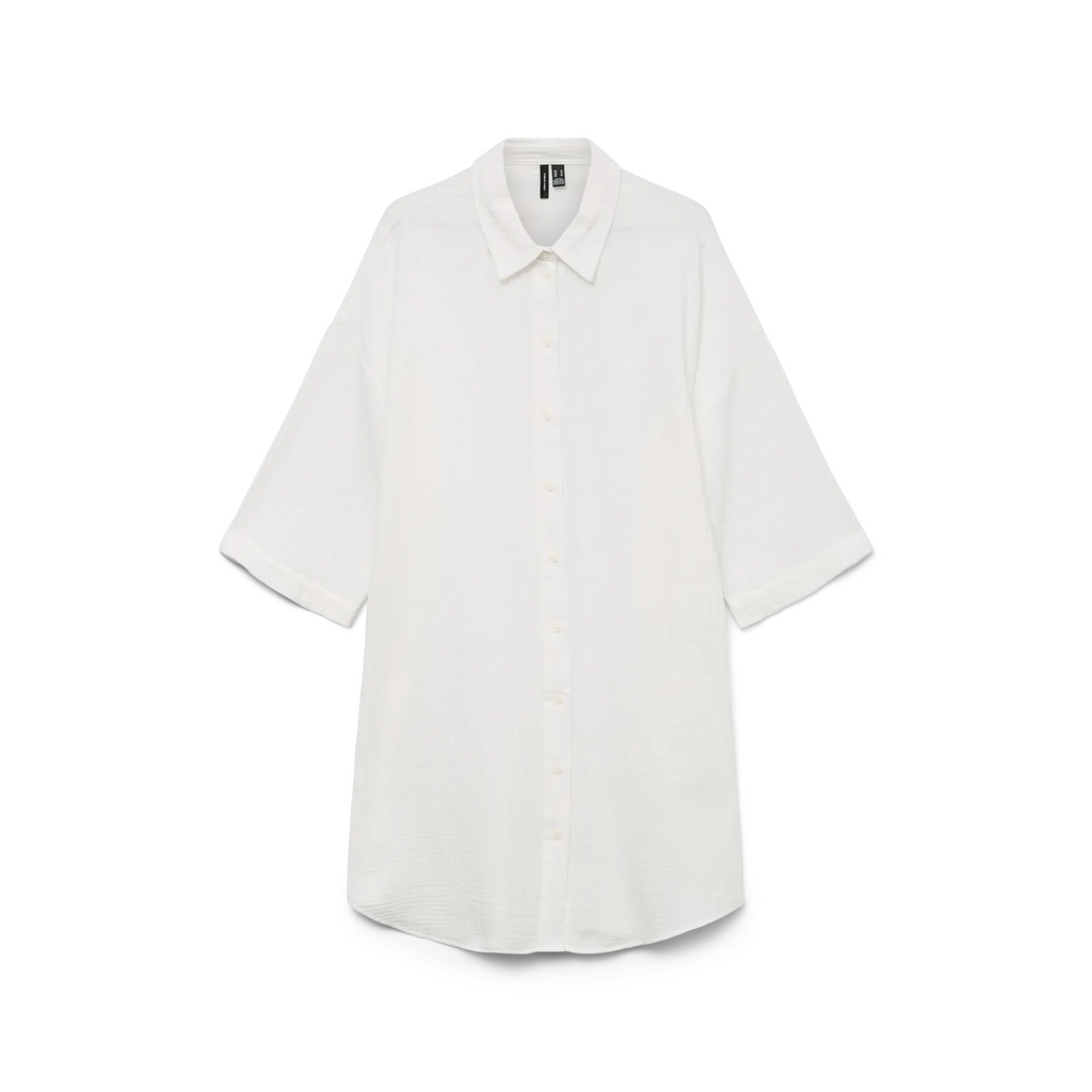 VERO MODA - SKJORTE - NATALI 10279688 - SNOW WHITE