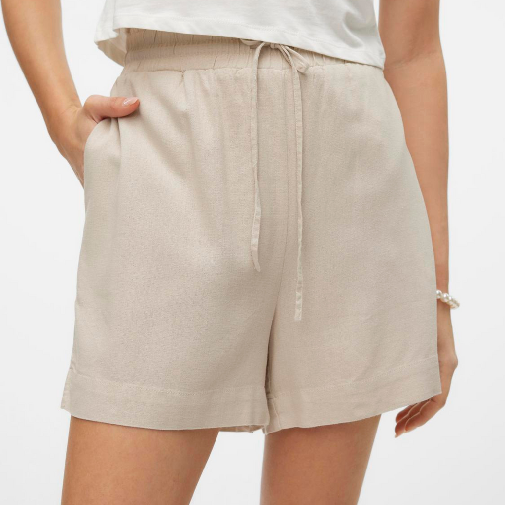 VERO MODA - SHORTS - MYMILO PAPERBAG 10303668 - SILVER LINING