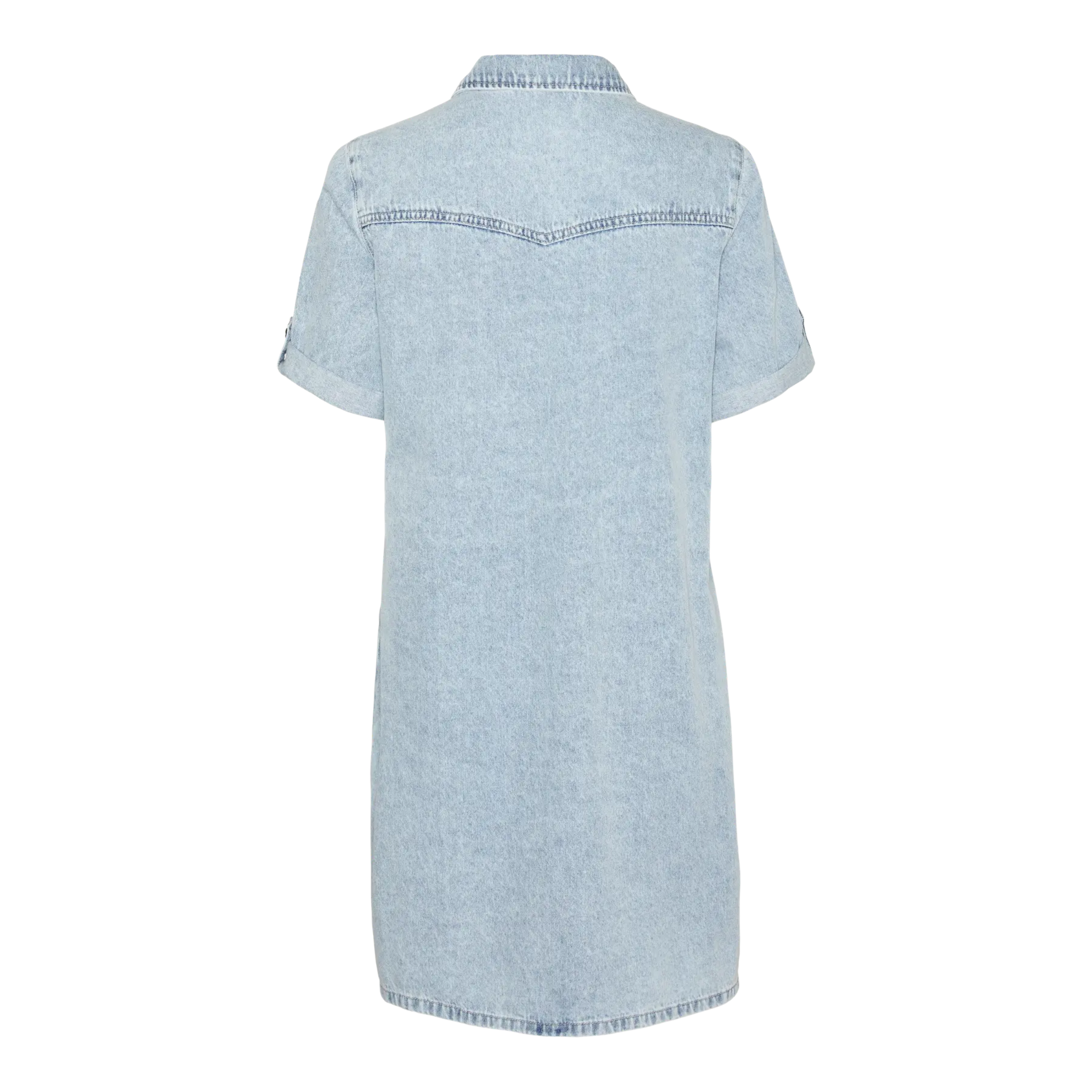 VERO MODA - KJOLE - JENNIE 10309665 - LIGHT BLUE DENIM