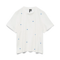 VERO MODA - T-SHIRT - SOLVEI METTE 10325318 - SNOW WHITE PRINT/HEARTS