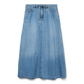 VERO MODA - NEDERDEL - HILLA 10326711 - LIGHT BLUE DENIM