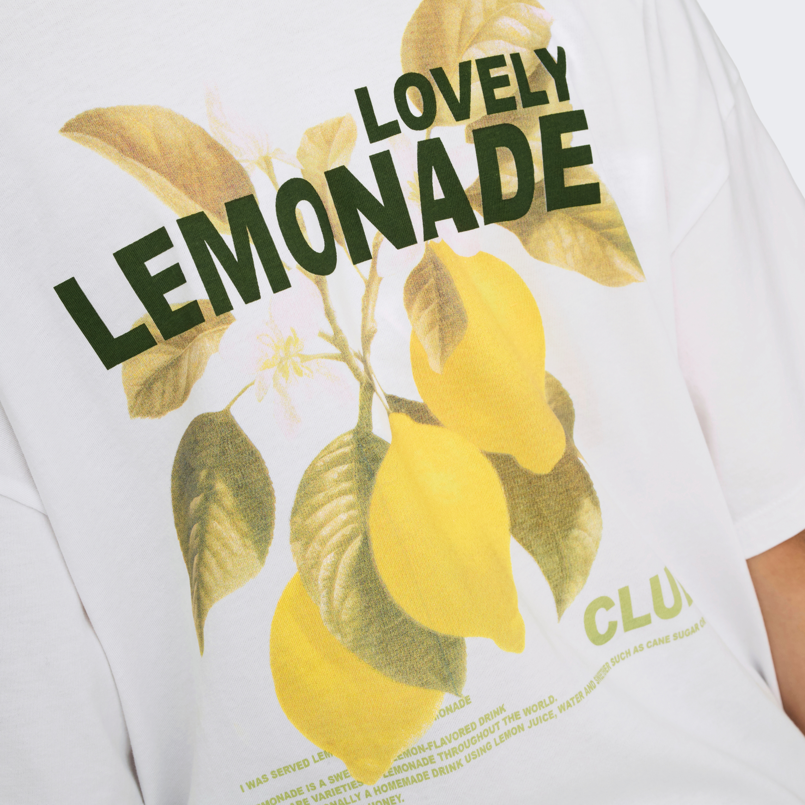 ONLY - T-SHIRT - VIVVI 15346761 - BRIGHT WHITE/LEMONADE