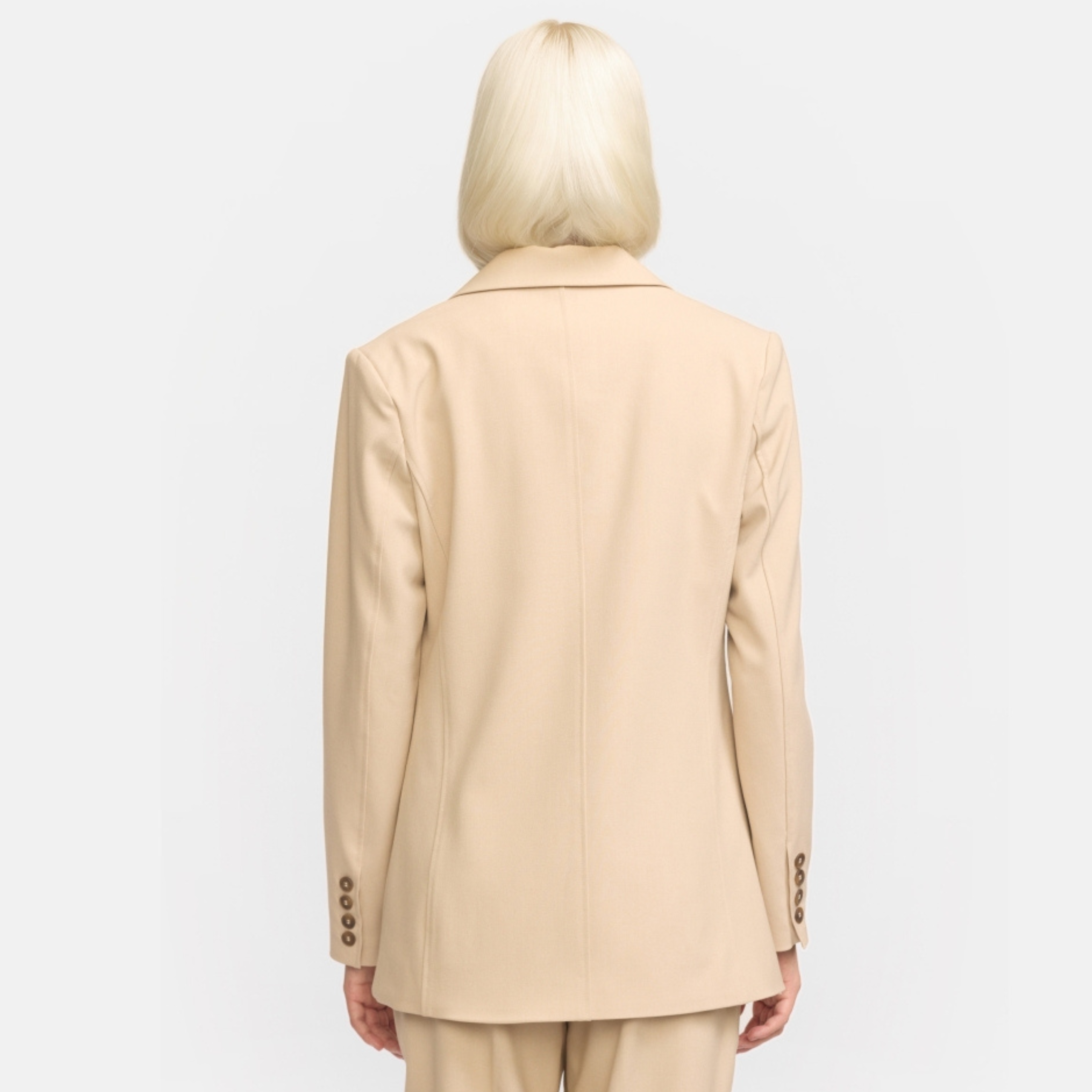SOFT REBELS - BLAZER - VILJA SR125-710 - FEATHER GRAY MELANGE