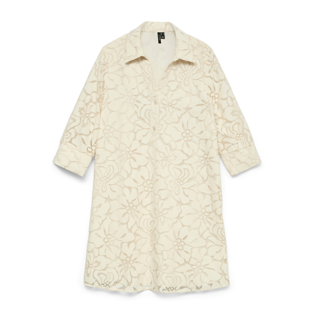VERO MODA - KJOLE - TEDORA 10327991 - BIRCH/SILVER MINK