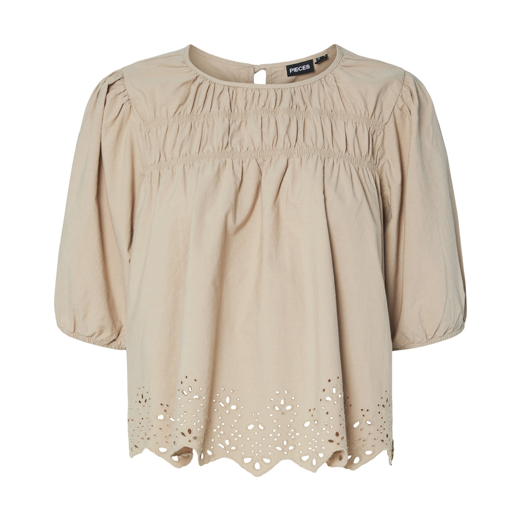 PIECES - BLUSE - SALMINA 17154372 - CROCKERY