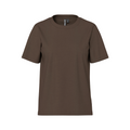 PIECES - T-SHIRT - RIA SOLID 17140802 - HOT FUGDE