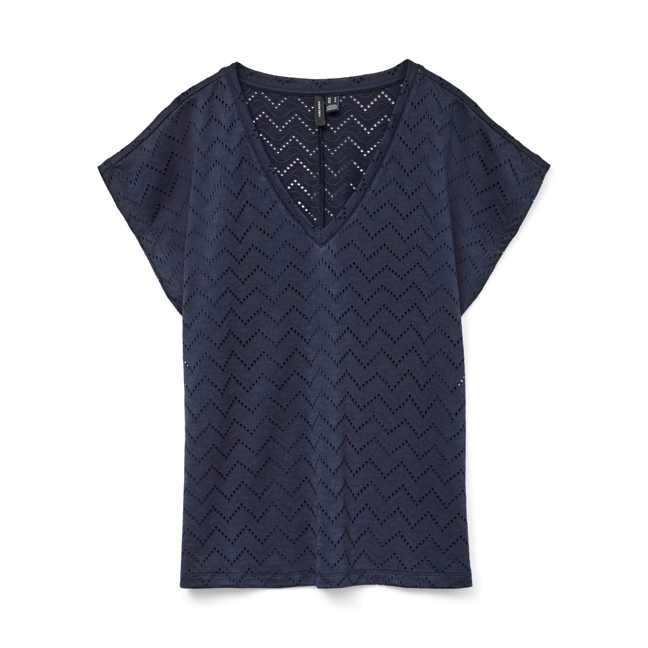 VERO MODA - T-SHIRT - THAS 10328120 - NAVY BLAZER