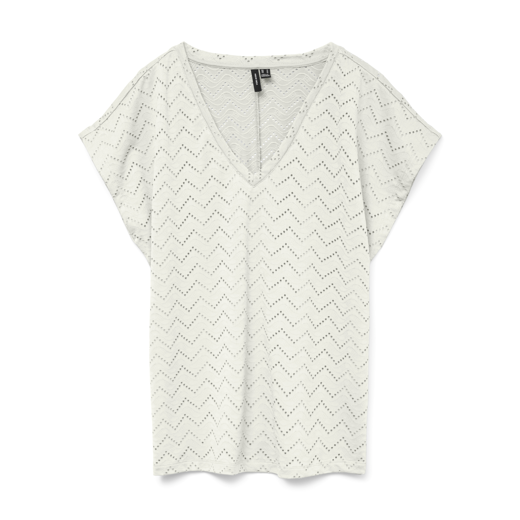 VERO MODA - T-SHIRT - THAS 10328120 - SNOW WHITE