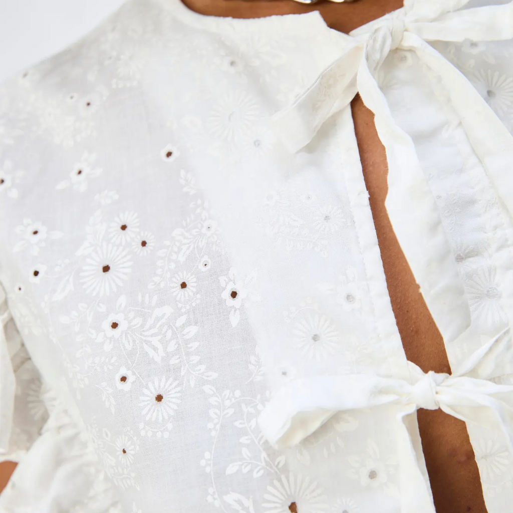 OBJECT - TOP - CILIE 23042491 - CLOUD DANCER