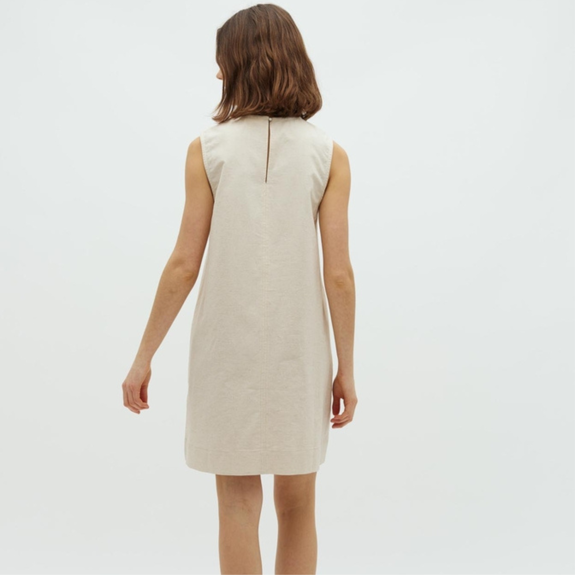 GLOBAL FUNK - KJOLE - RIHANN 73610222 - NAUTRAL LINEN