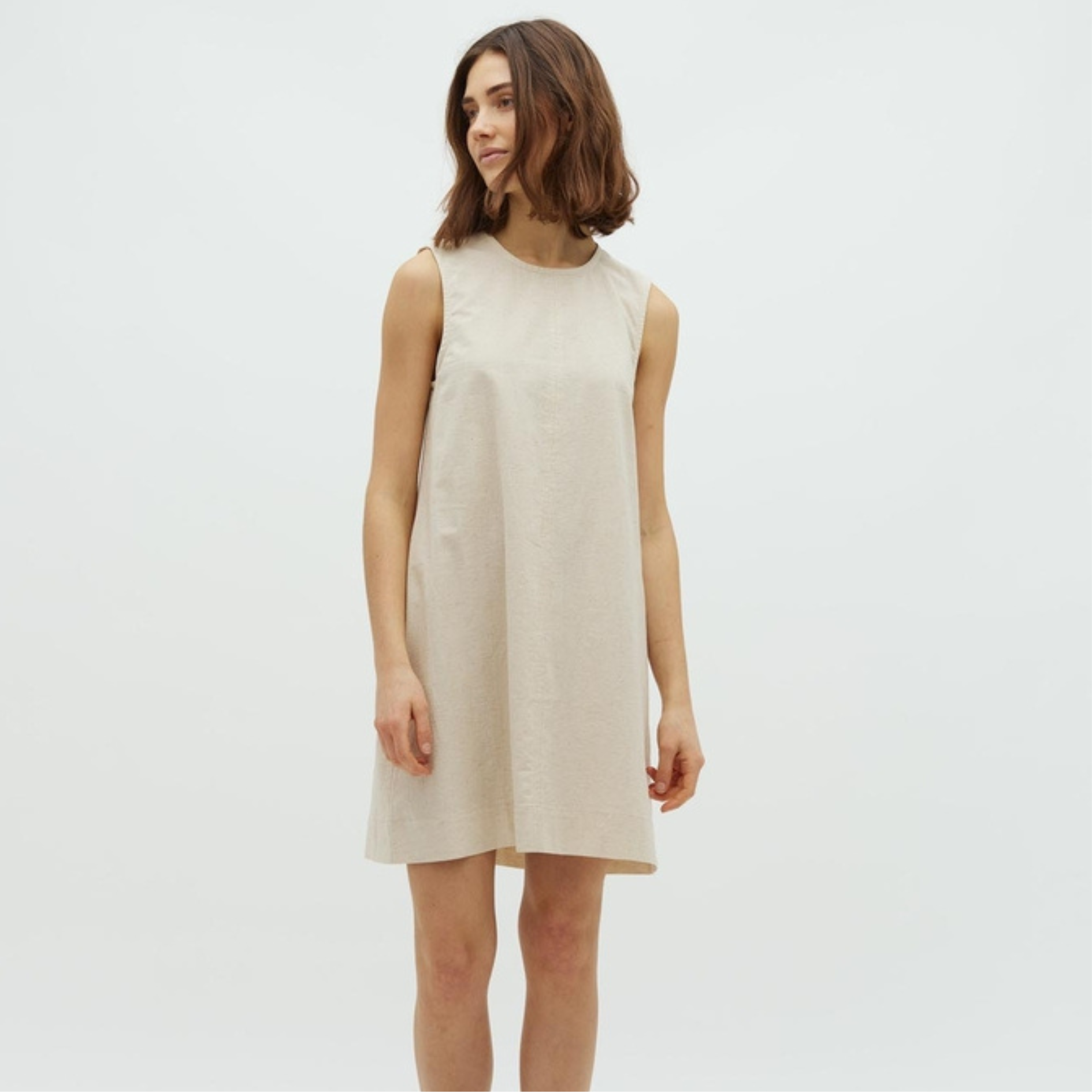 GLOBAL FUNK - KJOLE - RIHANN 73610222 - NAUTRAL LINEN