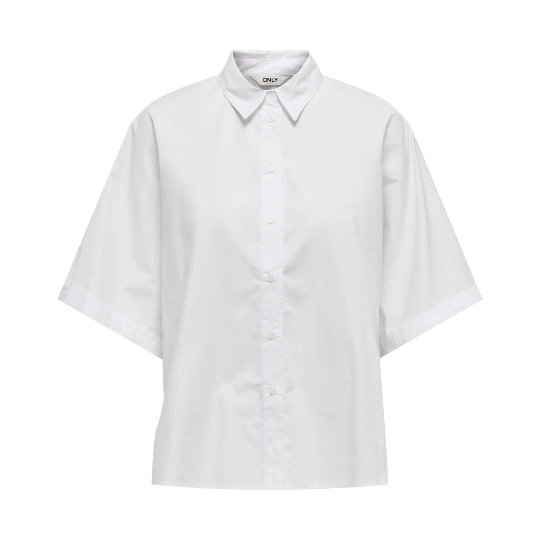 ONLY - SKJORTE - MARI BOXY 15348868 - BRIGHT WHITE
