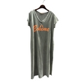 MARTA DU CHATEAU - KJOLE - ROSALIA 22625 - MILITARY/ARANCIO FLUO