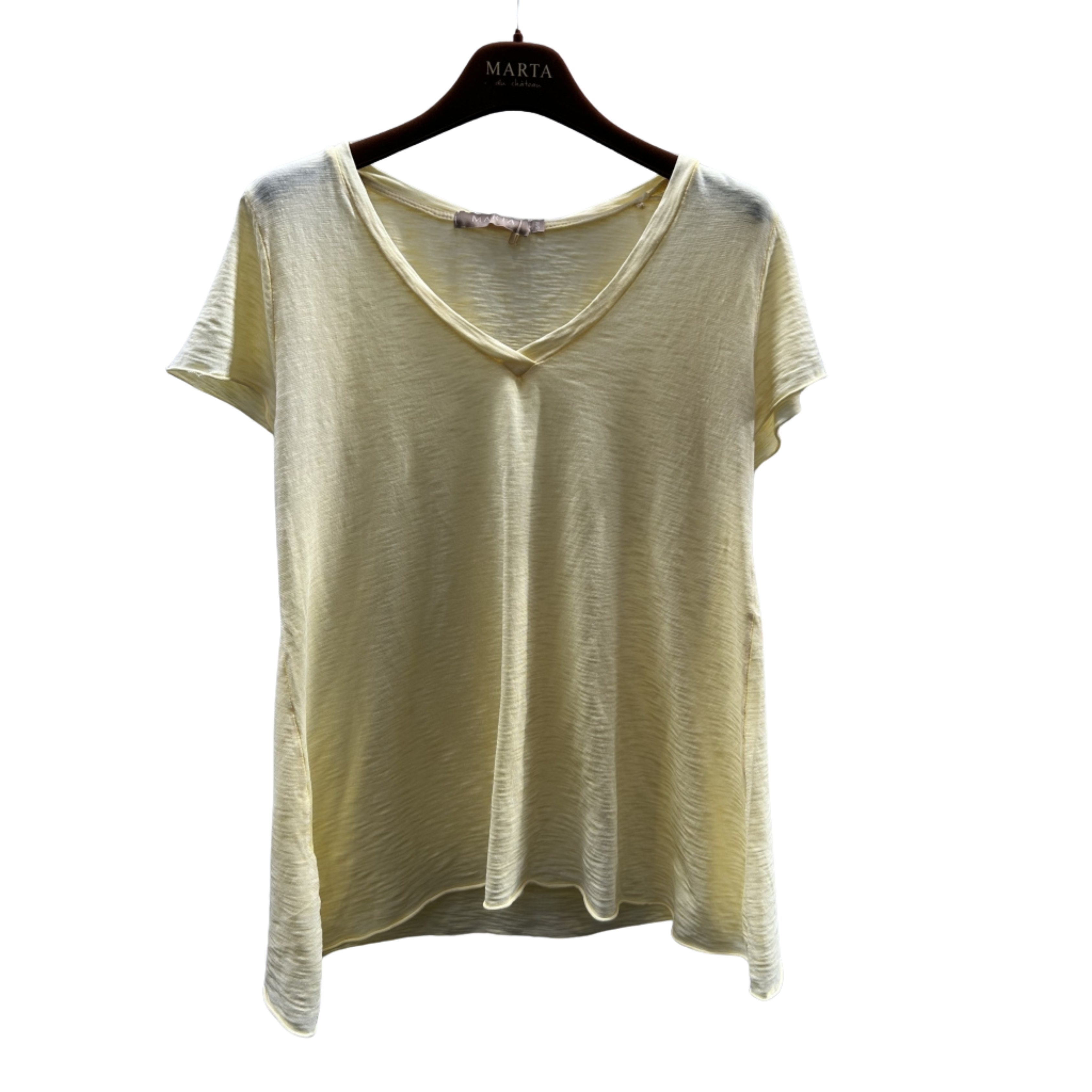 MARTA DU CHATEAU - T-SHIRT - MARIANNA 22637 - GIALLO