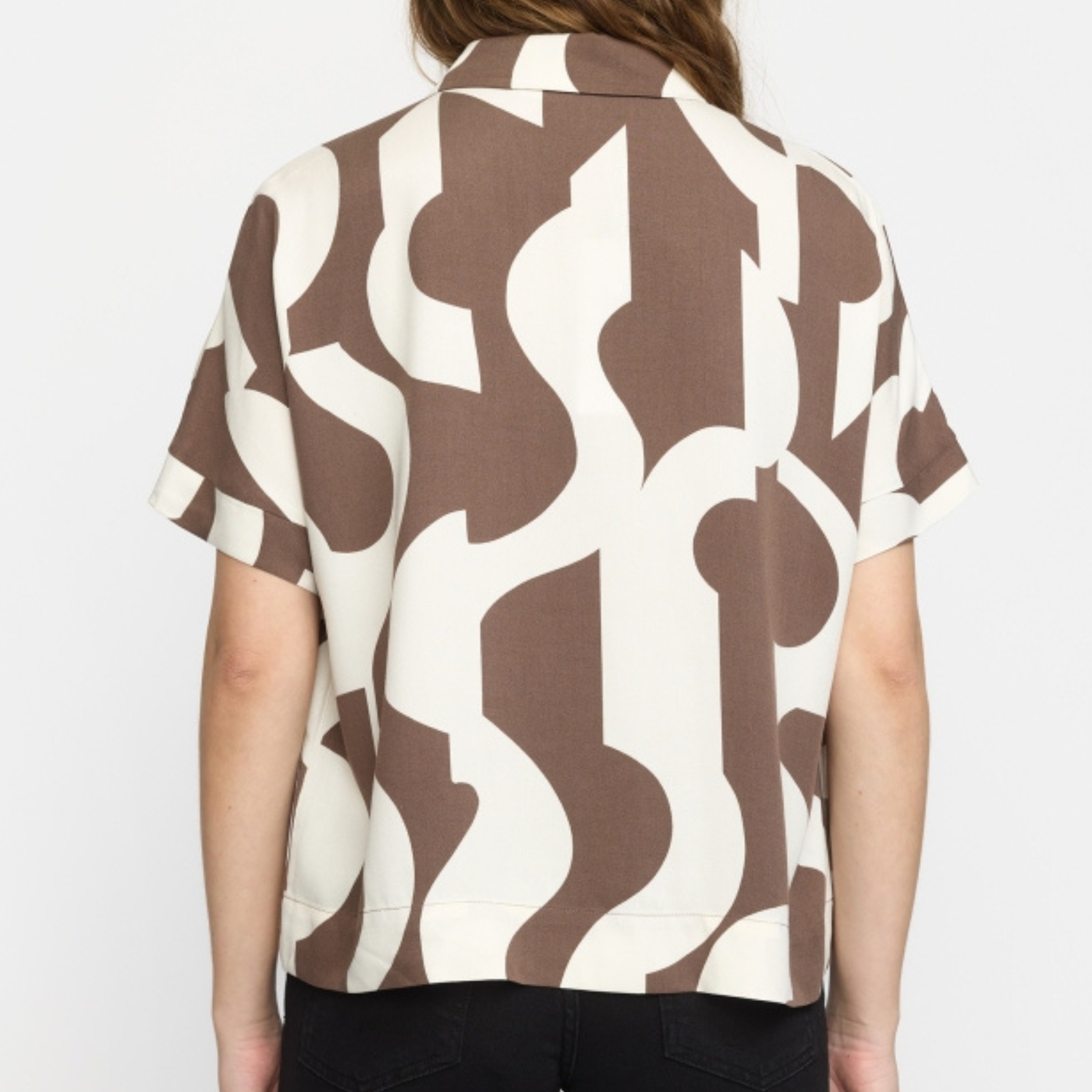 SOFT REBELS - SKJORTE - FIONA FREEDOM SR425-708 - EARTHY ARTSCAPE