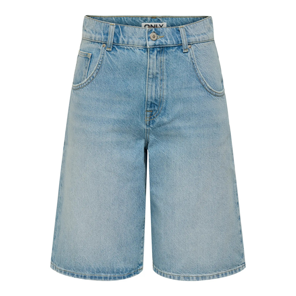 ONLY - SHORTS - MATE BAGGY 15340976 - BLUE DENIM