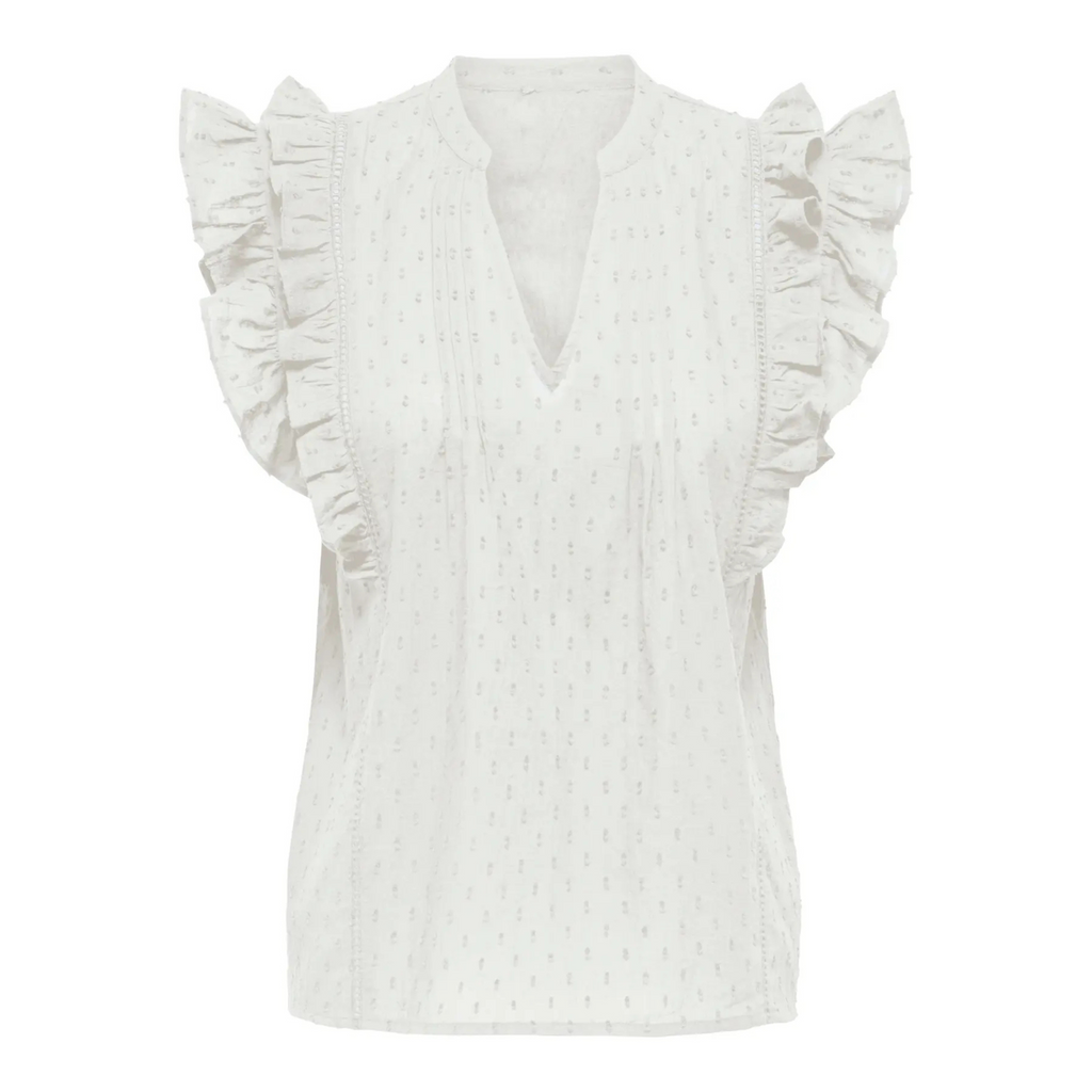 ONLY - TOP - RAINA 15365888 - CLOUD DANCER