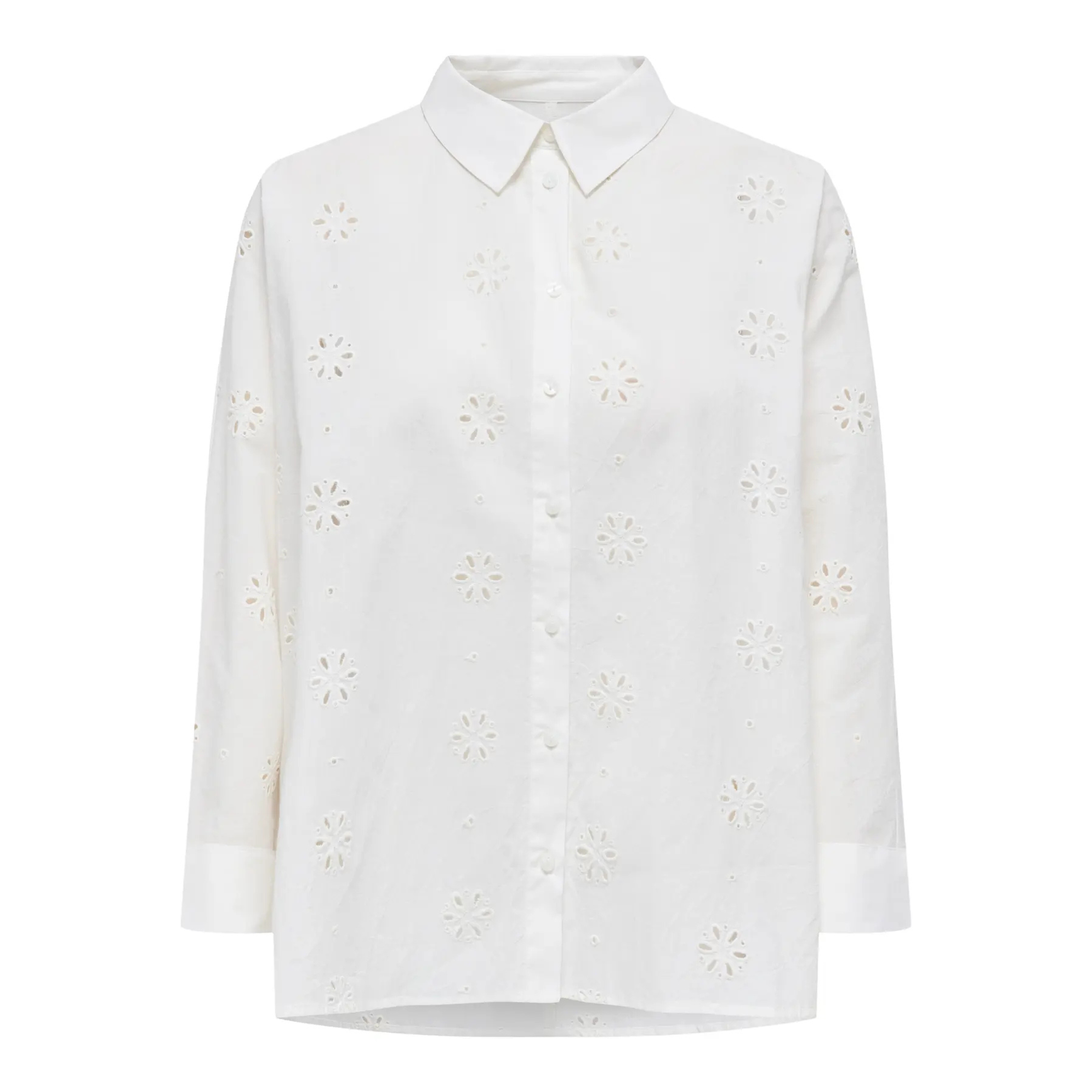 ONLY - SKJORTE - NEW LINA GRACE 15360467 - CLOUD DANCER