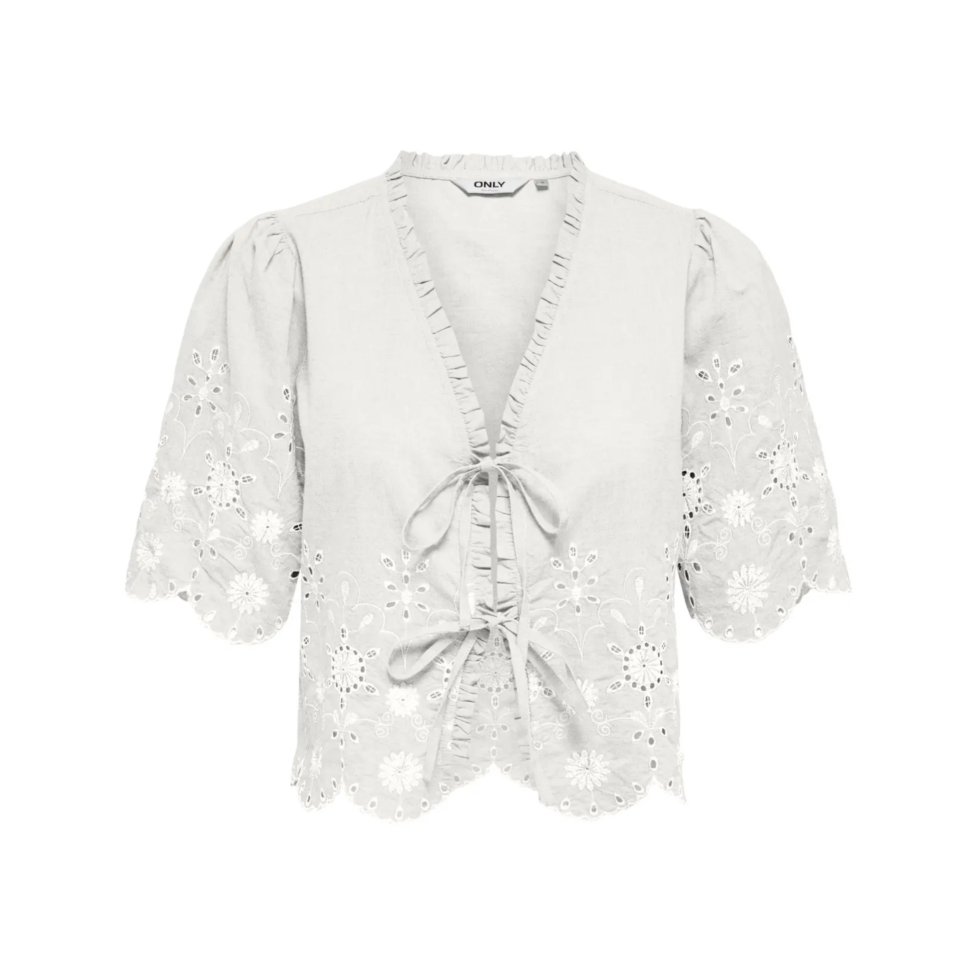 ONLY - BLUSE - MIFFY 15364399 - CLOUD DANCER