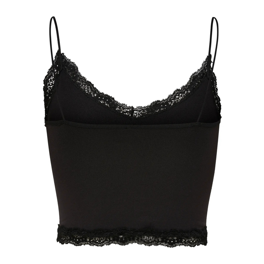 ONLY - TOP - VICKY SEAMLESS CROPPED 15190175 - SORT