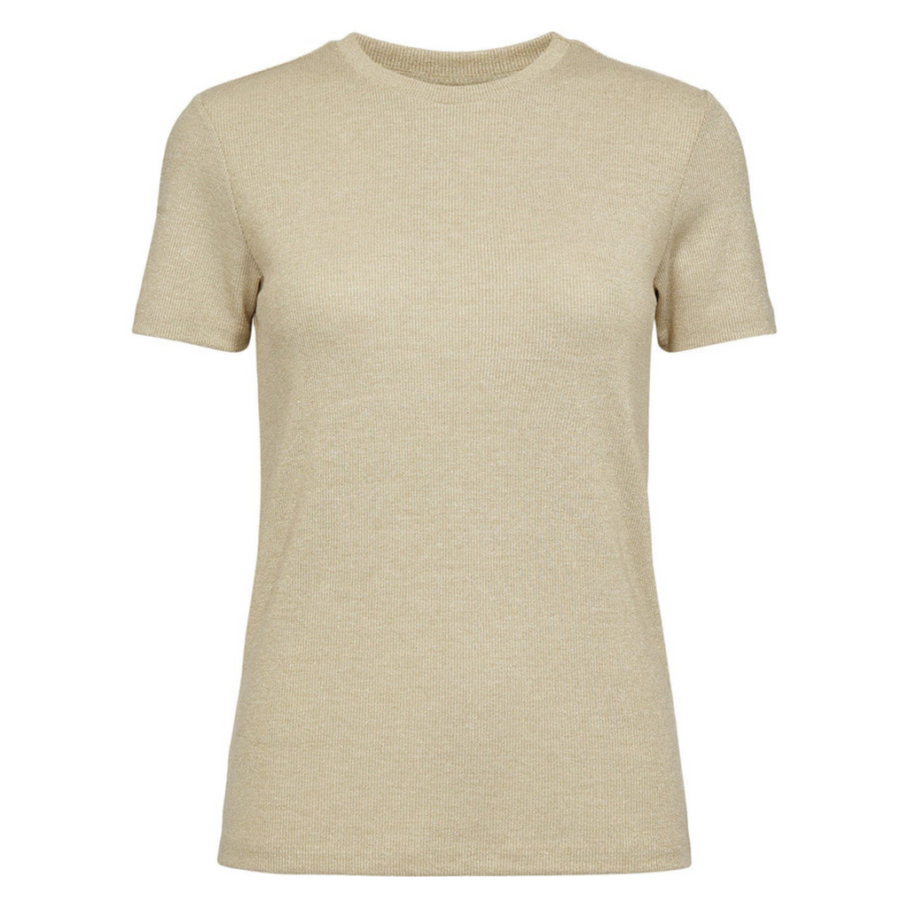 NÜMPH - T-SHIRT - GLAM 706078 - LIGHT GOLD
