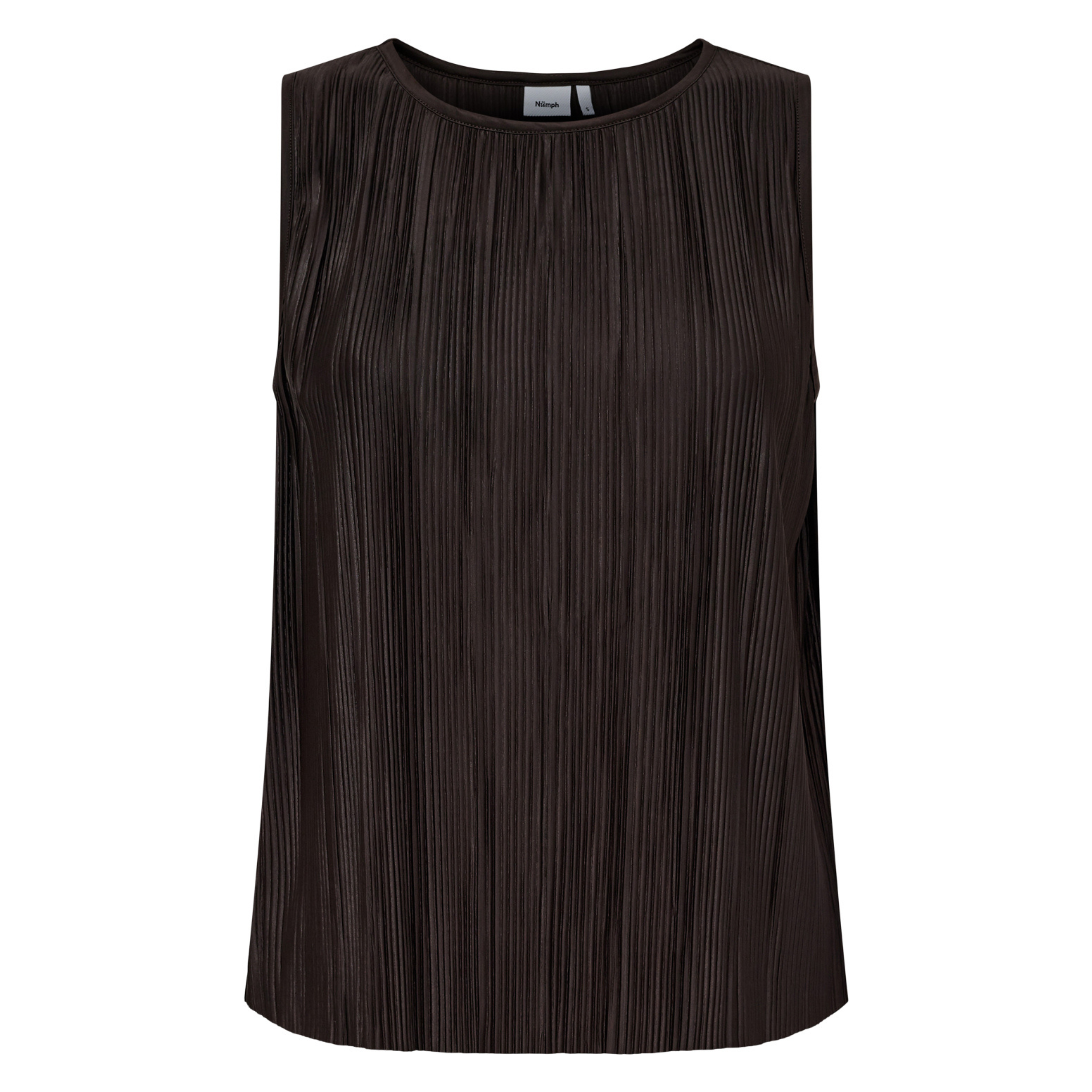 NÜMPH - TOP - CASSY 705929 - BLACK COFFEE