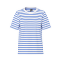 PIECES - T-SHIRT - RIA 17146339 - HYDRANGEA/BRIGHT WHITE