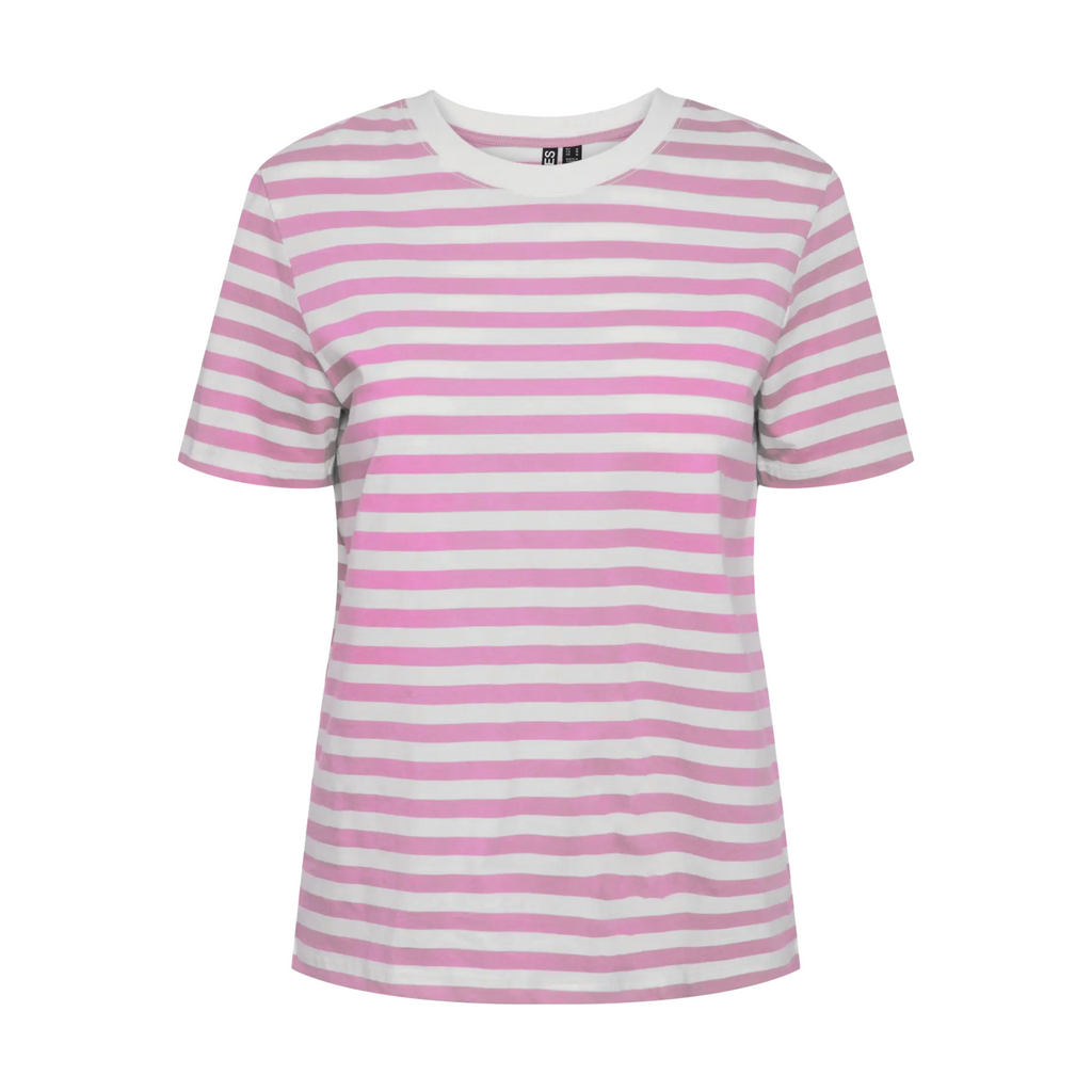 PIECES - T-SHIRT - RIA 17146339 - PASTEL LAVENDER/BRIGHT WHITE