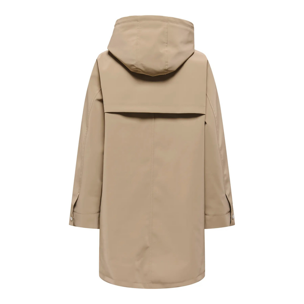 ONLY - REGNJAKKE - SIA 15361318 - SILVER MINK