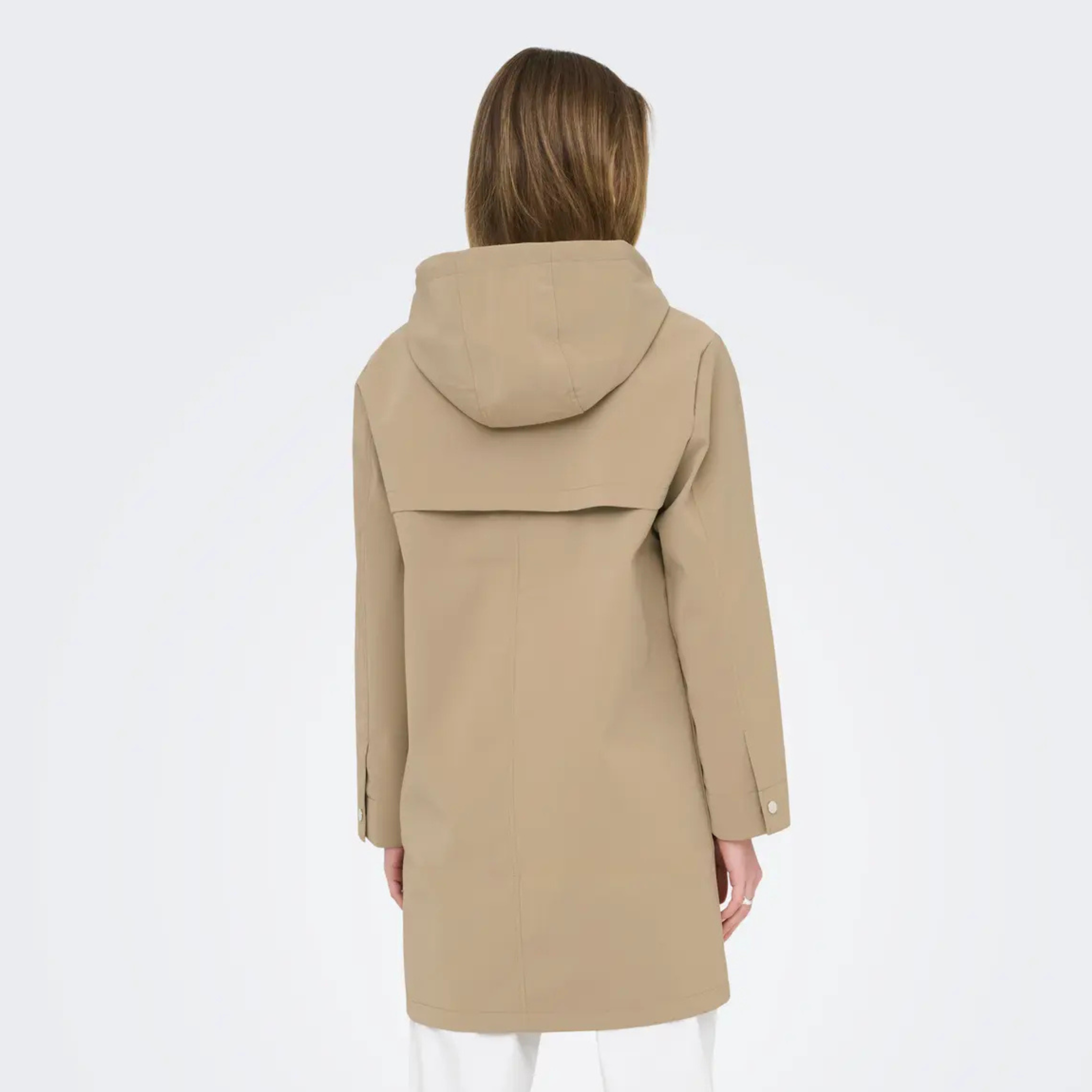 ONLY - REGNJAKKE - SIA 15361318 - SILVER MINK