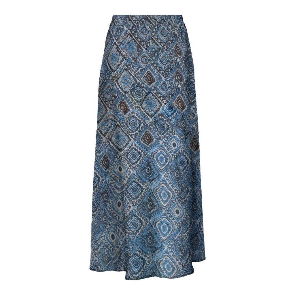 ONLY - NEDERDEL - ASTA SLIT 15322915 - FADED DENIM/ETHNIC ENERGY