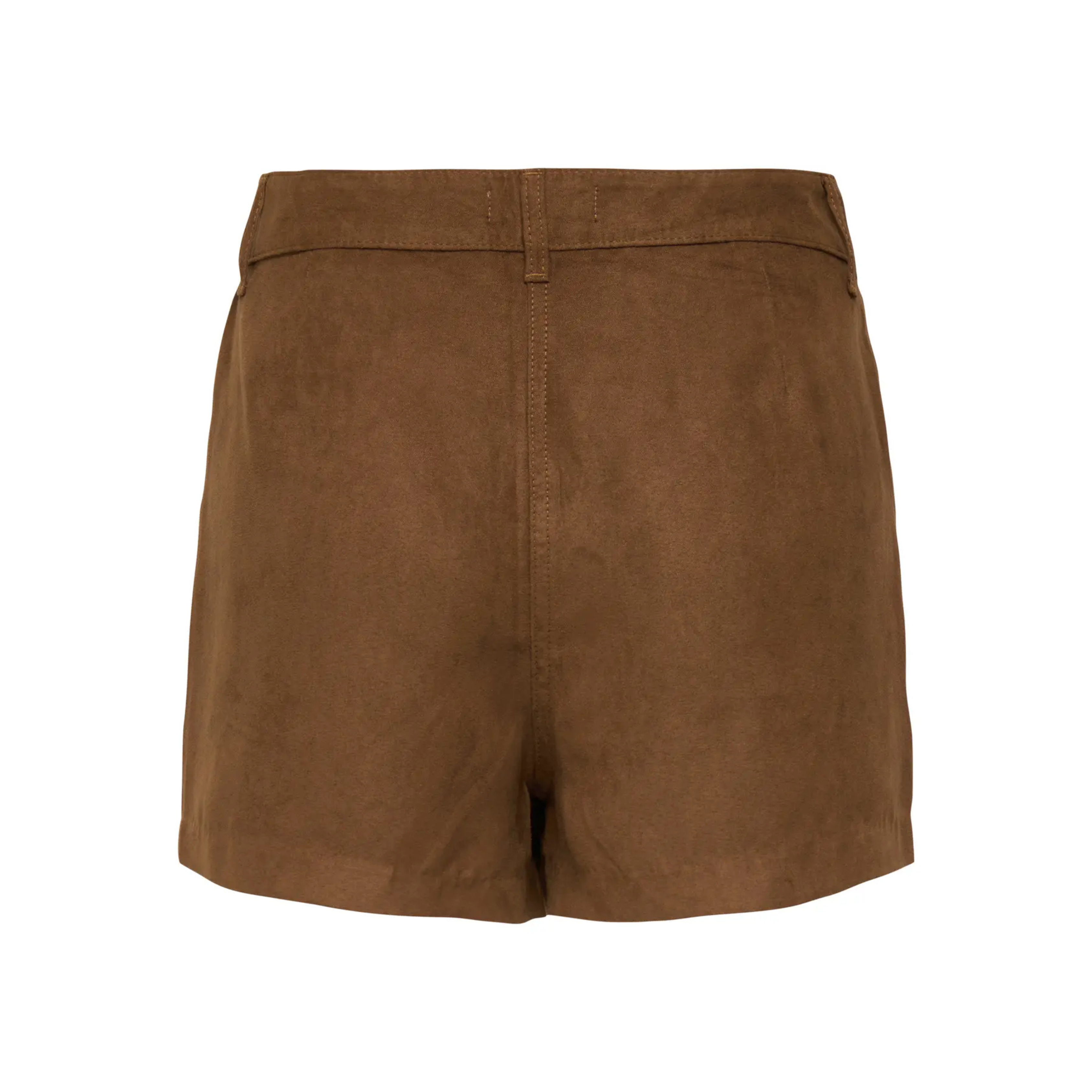 ONLY - SHORTS - SANDI FAUX SUEDE 15360612 - TOFFEE