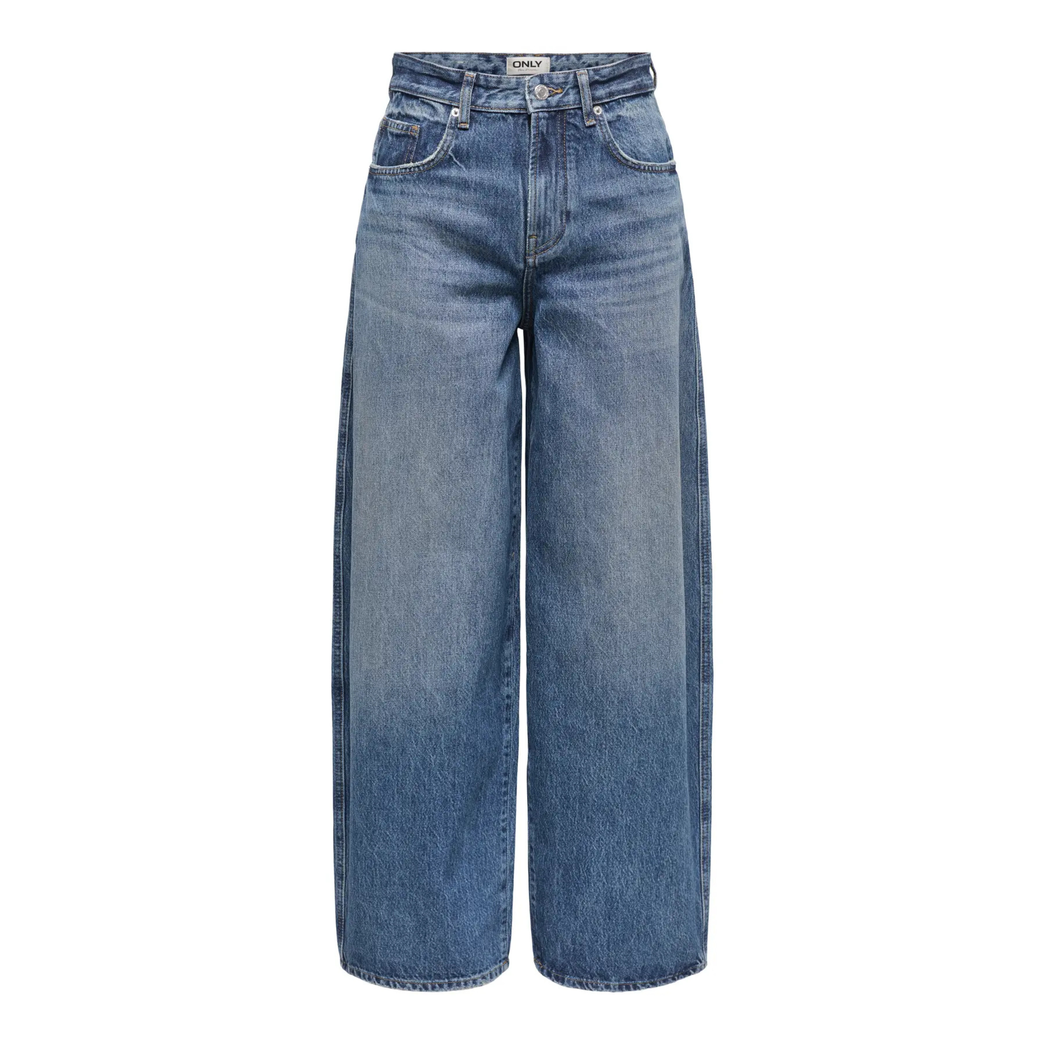 ONLY - JEANS - TAYLOR BARREL 15352198 - DARK BLUE DENIM