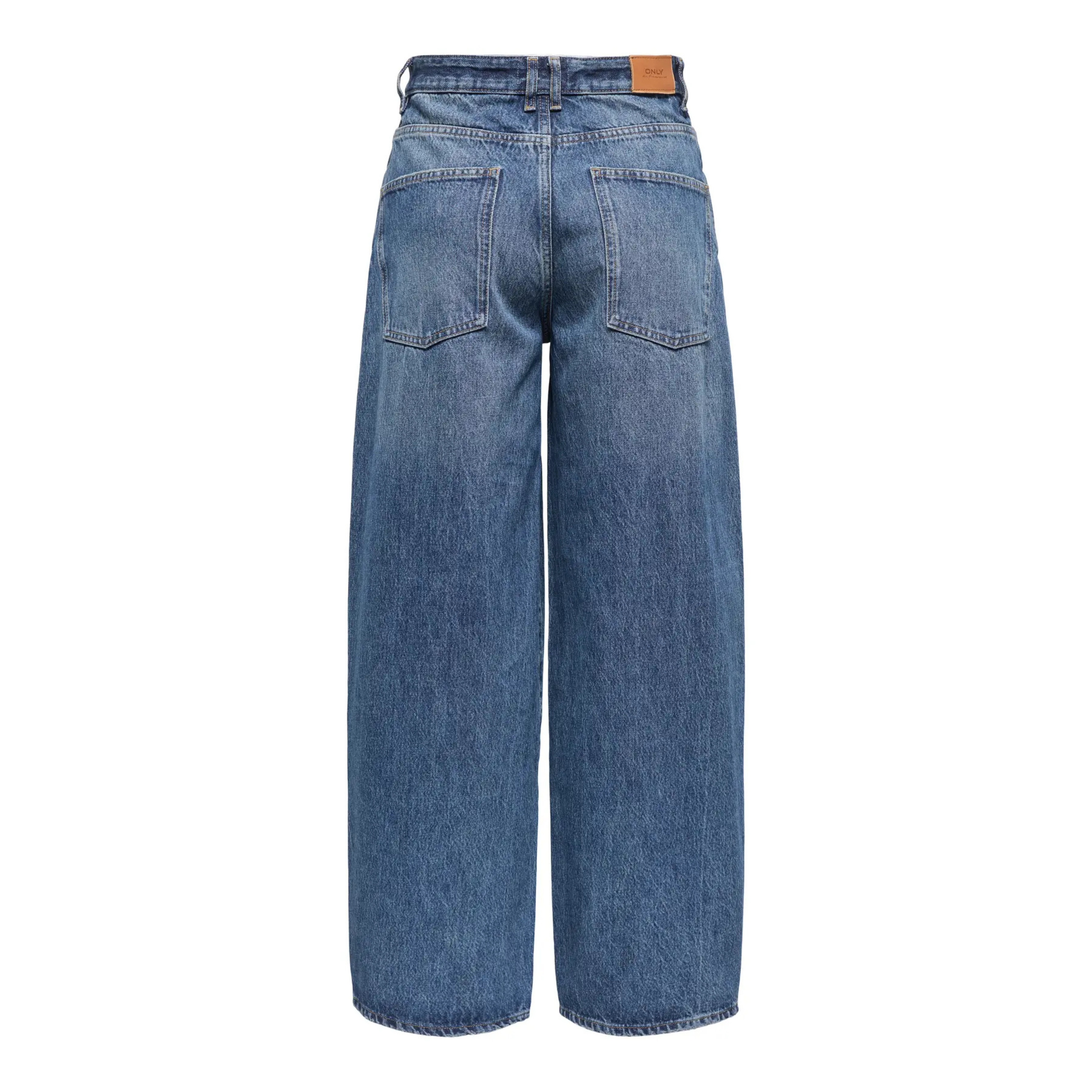 ONLY - JEANS - TAYLOR BARREL 15352198 - DARK BLUE DENIM